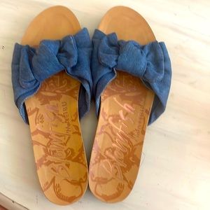 Blowfish jean sandals